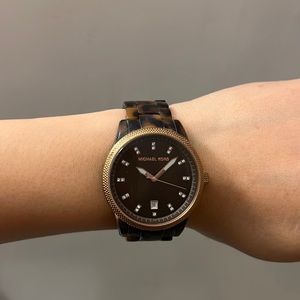 Michael Kors Tortoise Watch
